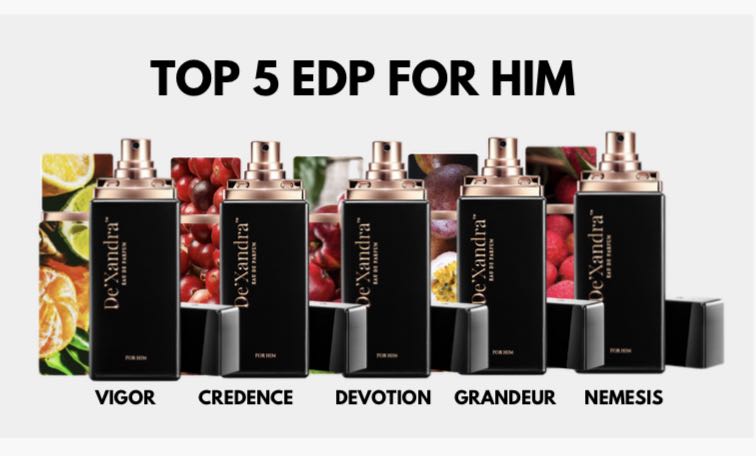 top dexandra perfume for him
