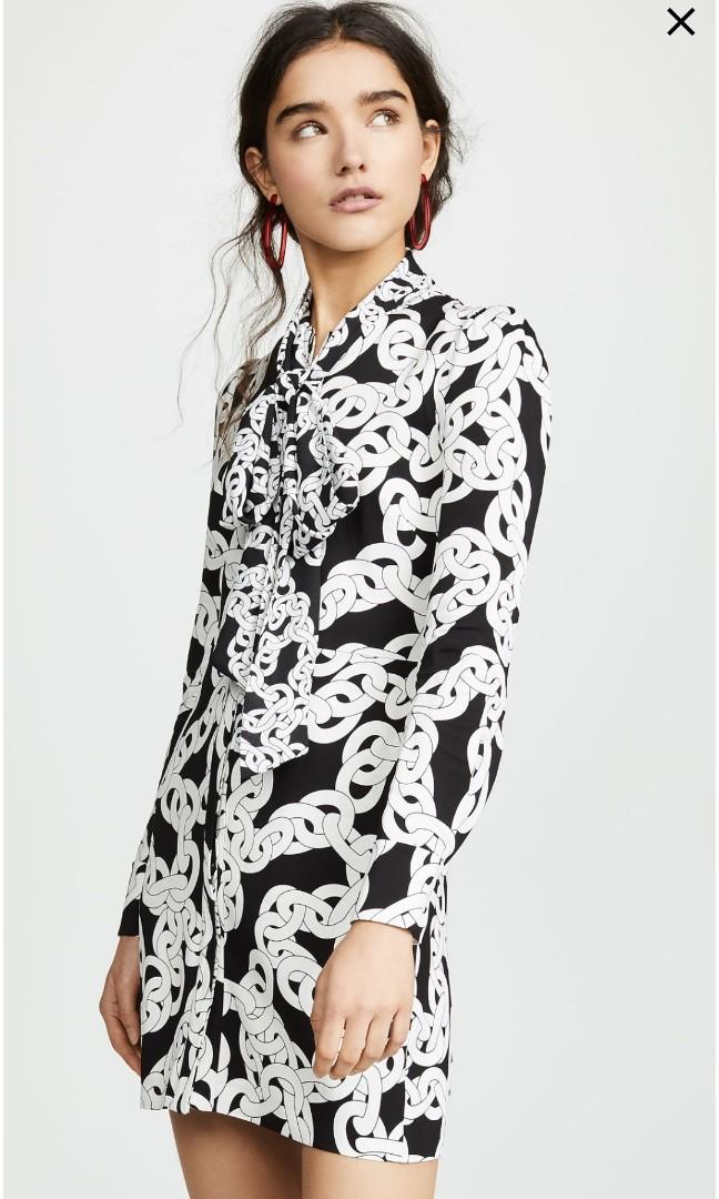 Dvf Franca crawling chain dress US4 Women s Fashion Dresses Sets Dresses on Carousell