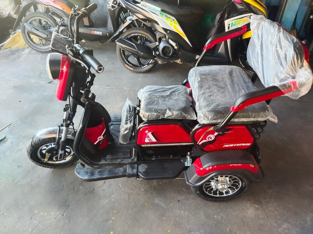3 seater discount electric bike