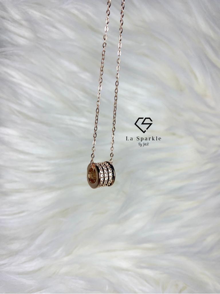 XMAS SALE Elena Rose Gold Necklace Women s Fashion Jewelry