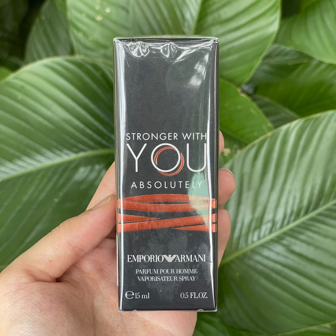 Emporio Armani Stronger with You Absolutely - 15ml, Beauty & Personal Care,  Fragrance & Deodorants on Carousell