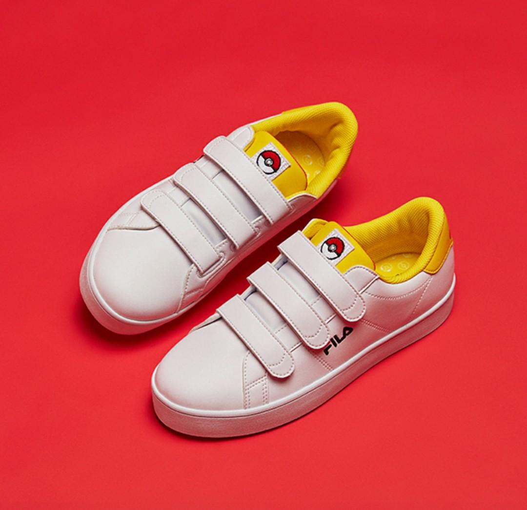 Fila x Pokemon Deluxe Court shoes Women s Fashion Footwear Sneakers on Carousell