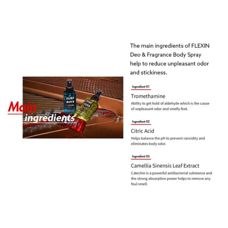 (Flexin) Deo & Fragrance Body Spray 120ml Beauty & Personal