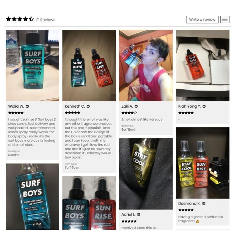 (Flexin) Deo & Fragrance Body Spray 120ml Beauty & Personal