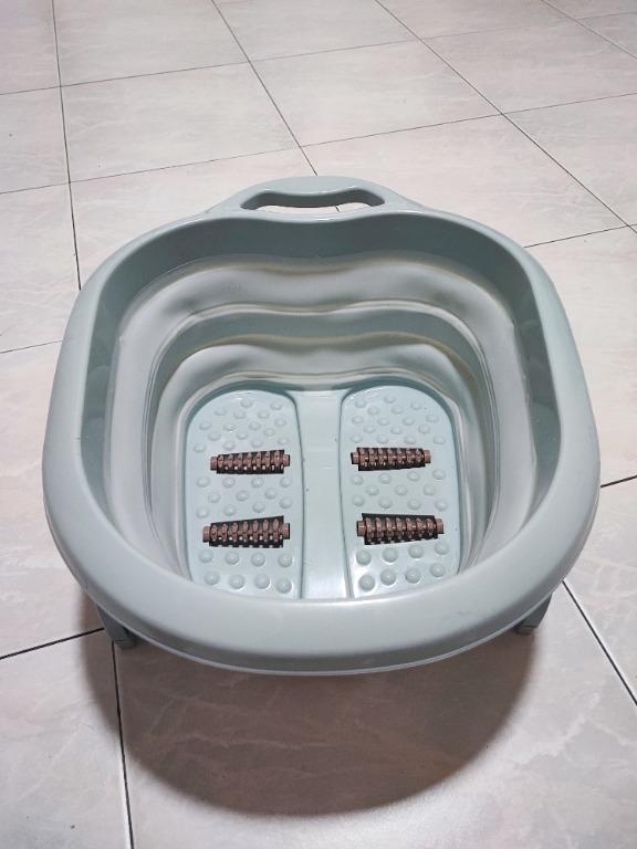 Foldable Portable Foot Spa Bath Soak Wash Basin Bucket Pail
