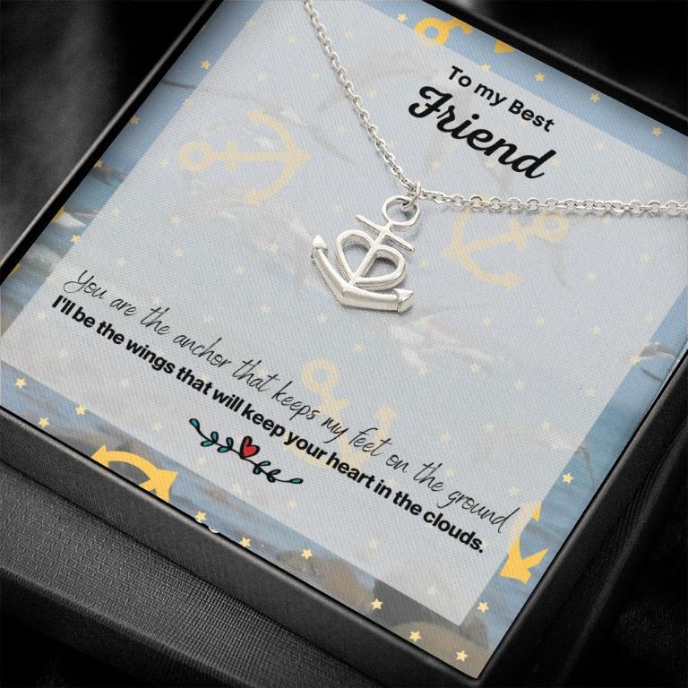Friendship Anchor Necklace USA EUROPE