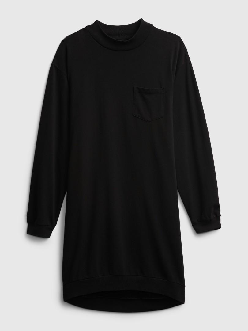 gap pocket sweatshirt dress