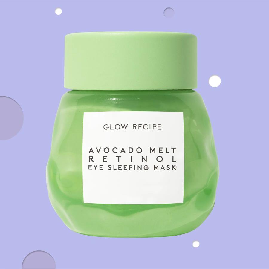 Glow Recipe Avocado Melt Retinol Eye Sleeping Mask, Beauty & Personal