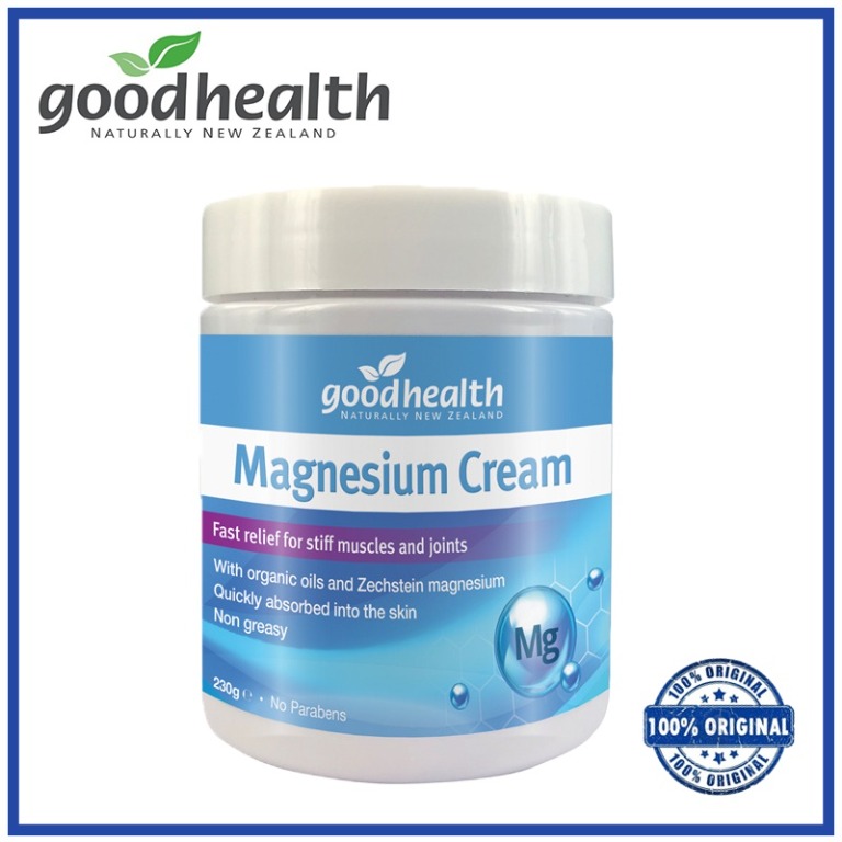 Good Health Zechstein Magnesium Sports Cream Fast Relief For Stiff