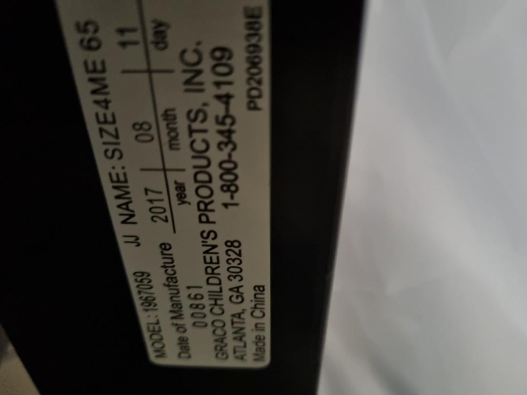 Graco Size4me 65 Babies Kids Going Out Car Seats on Carousell