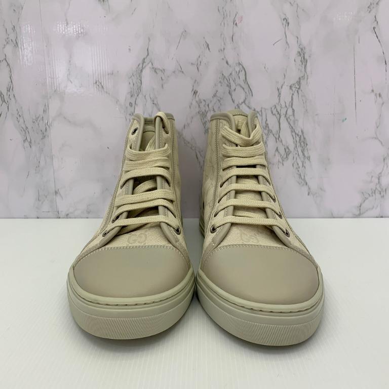 GUCCI GG HIGH CUT SNEAKERS 217026165