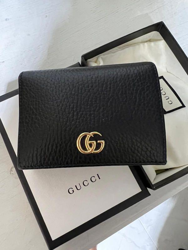 Gucci Leather card case wallet, Women's Fashion, Bags & Wallets, Wallets &  Card Holders on Carousell