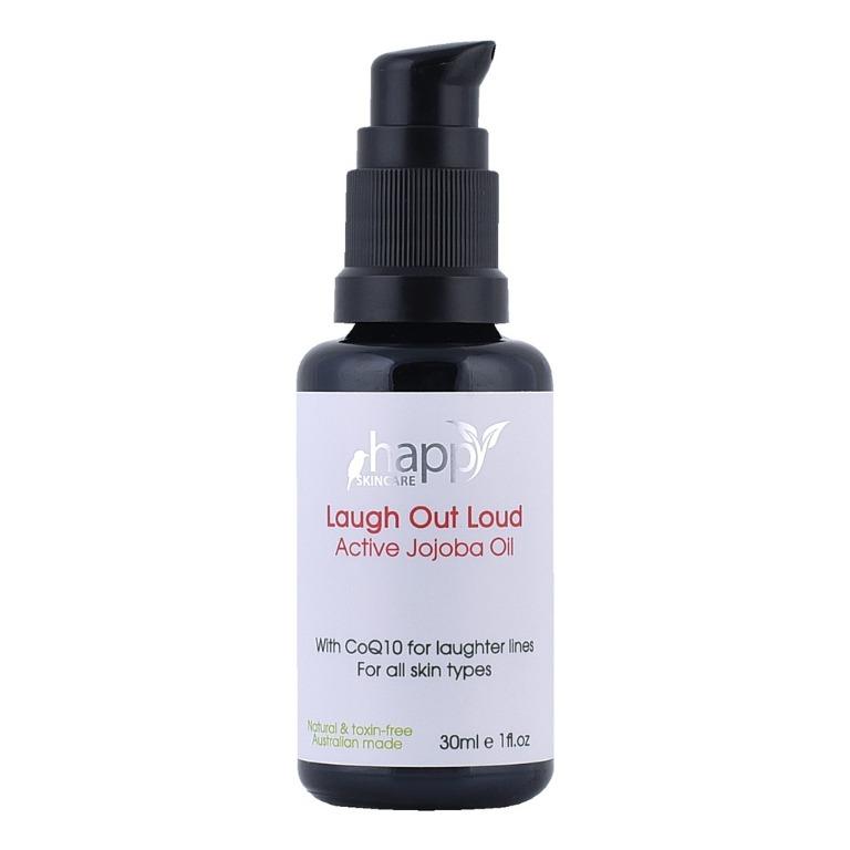 Happy Skincare Laugh Out Loud Active Jojoba Oil Beauty Personal Care Face Face Care On Carousell