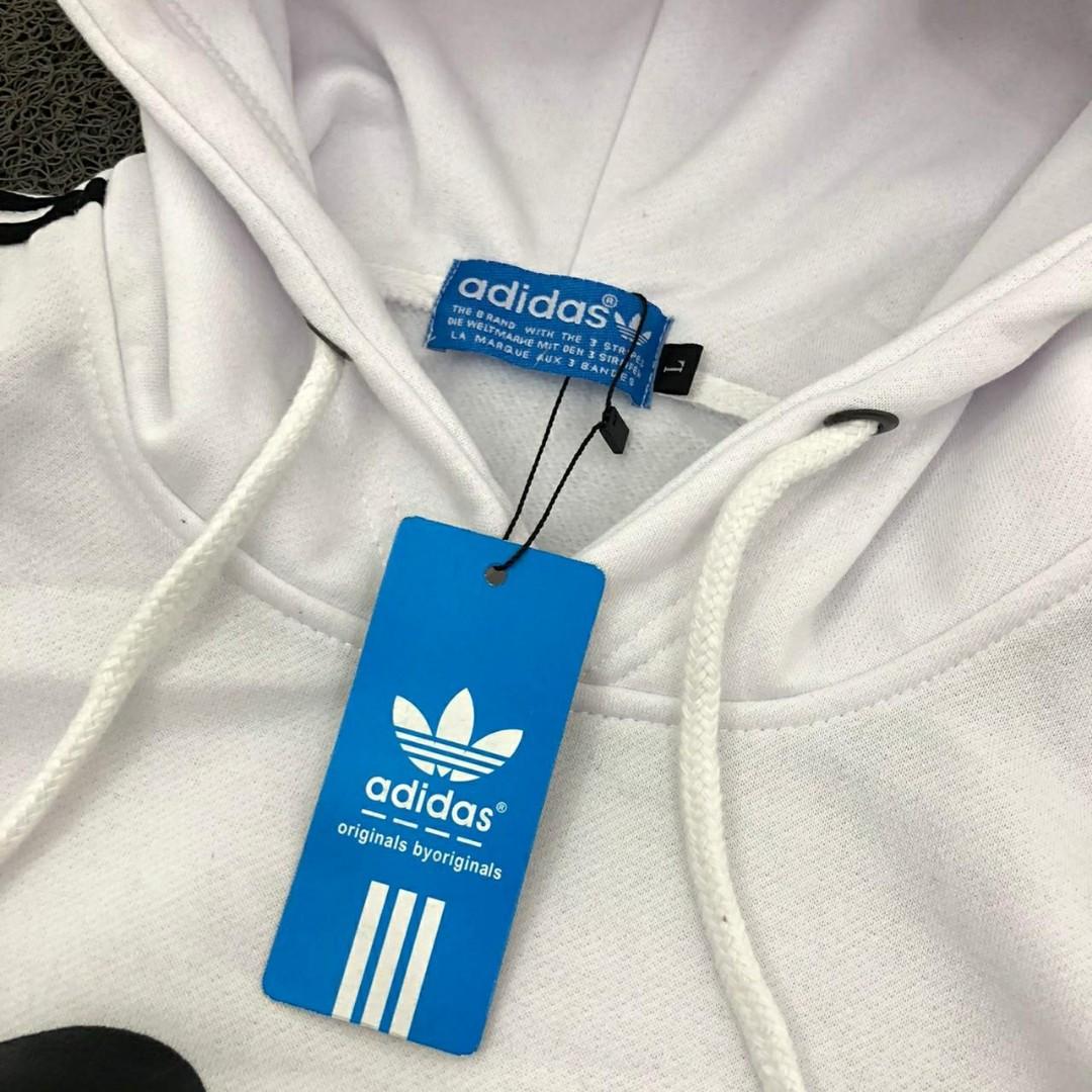 HOODIE ADIDAS PUTIH