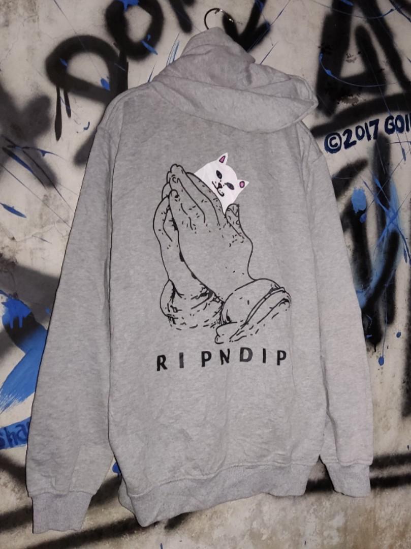 Hoodie Rip N Dip Lord Nermal Pocket Sweatshirt