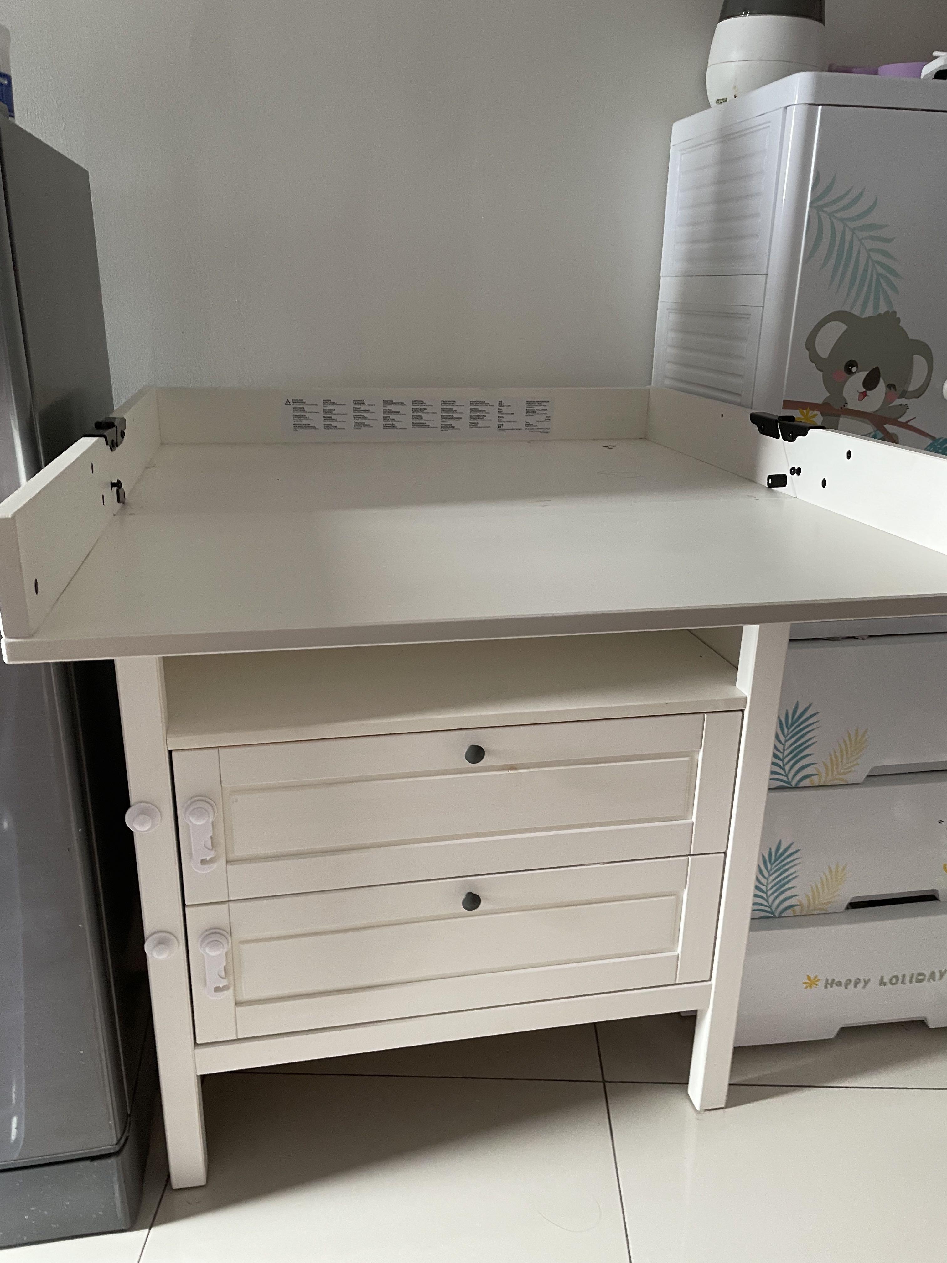 Ikea SUNDVIK changing table, Furniture & Home Living, Furniture, Tables