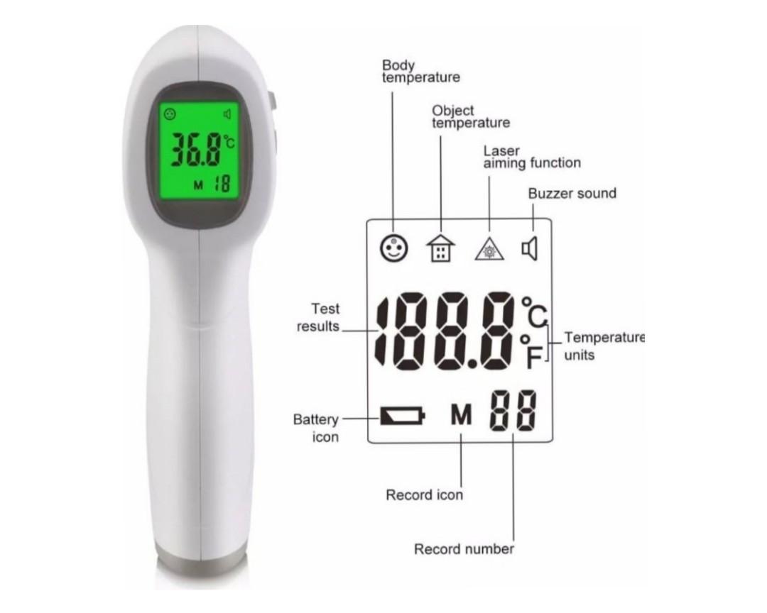 Infrared Thermometer (Model E125 Bioland), Health & Nutrition, Thermometers on Carousell