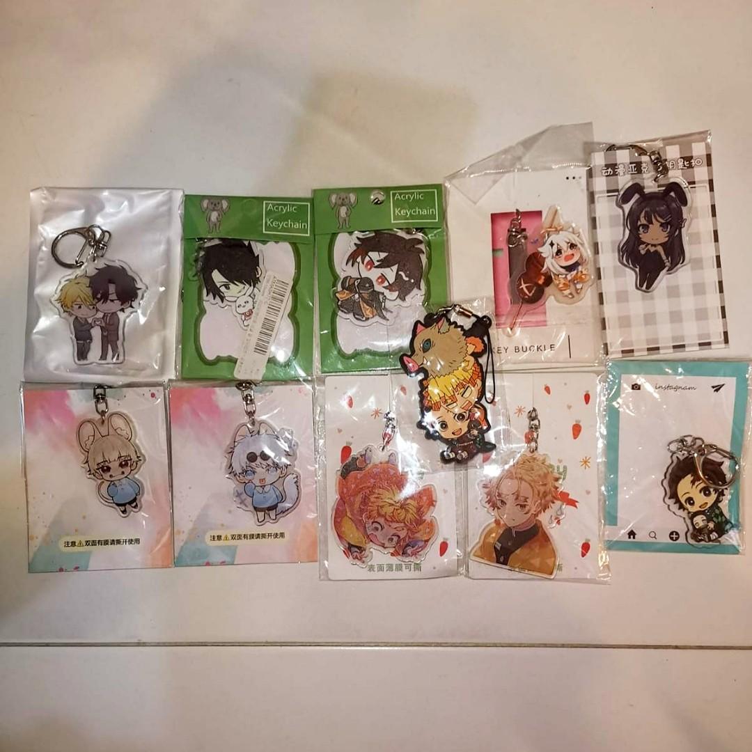 [INSTOCK] Assorted anime merch jujutsu kaisen JJK demon slayer kimetsu ...