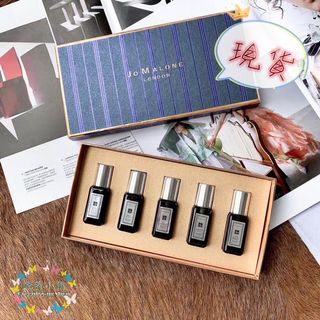 【In Stock ❣️ SF Express COD】UK 🇬🇧 JO MALONE Black Bottle Mini Five-Piece Set Black Box Limited Edition 9ml x 5 Pieces64244960171139110