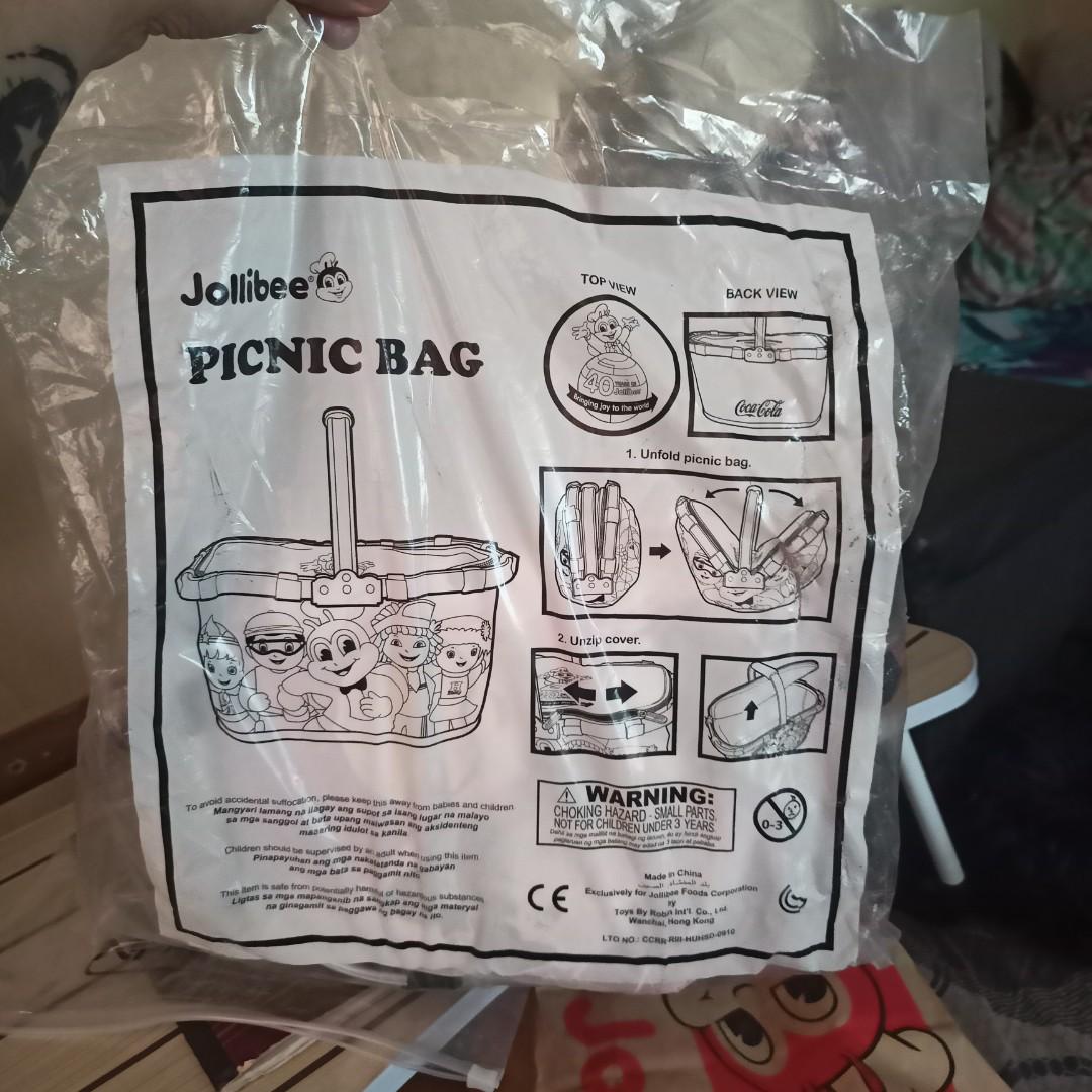 Jollibee Picnic Basket, Food & Drinks, Gift Baskets & Hampers on Carousell