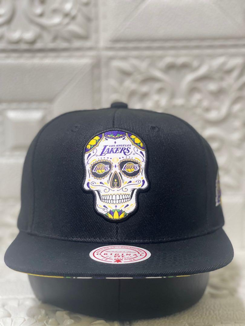 Lakers hot sale skull cap