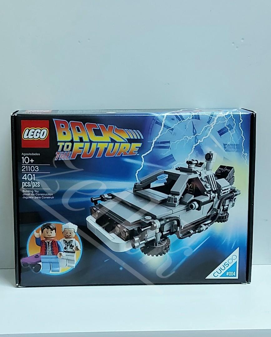 21103 Lego 21103 初版 The DeLorean Time Machine - Back to the future 全新未開盒, 興趣及 ...