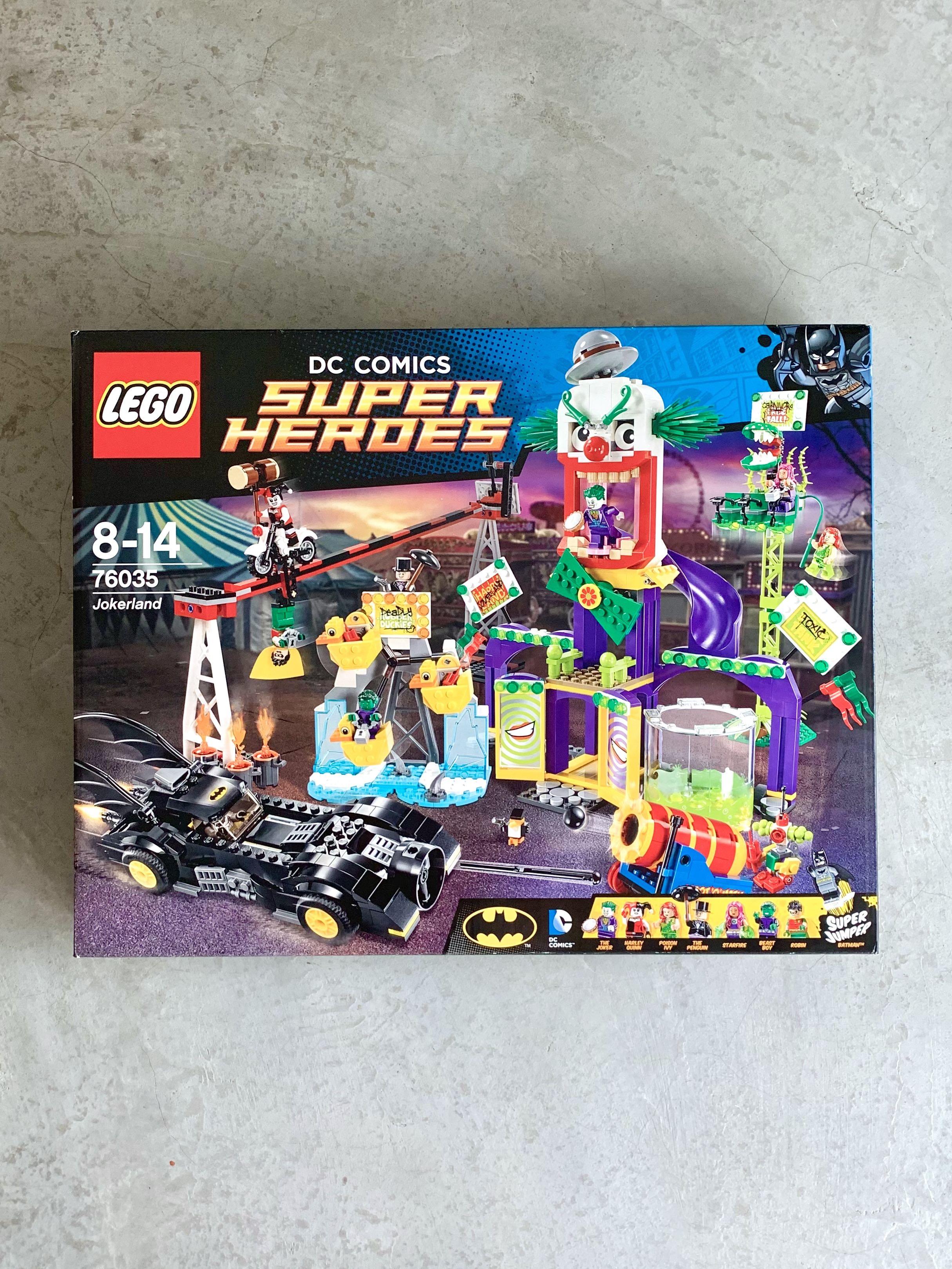 Lego 76035 dc sales comics super heroes jokerland