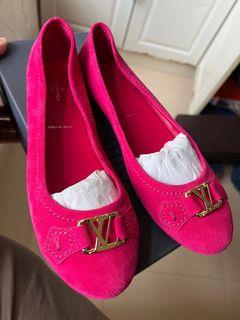 LOUIS VUITTON  Ladies Shoes Oxford Flat Ballerina size 38