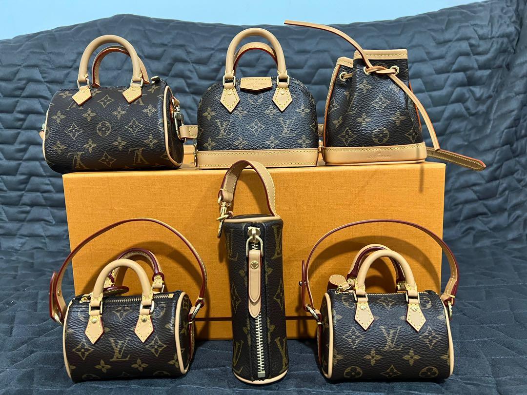 Louis Vuitton Trio Mini Icones Monogram Canvas GHW