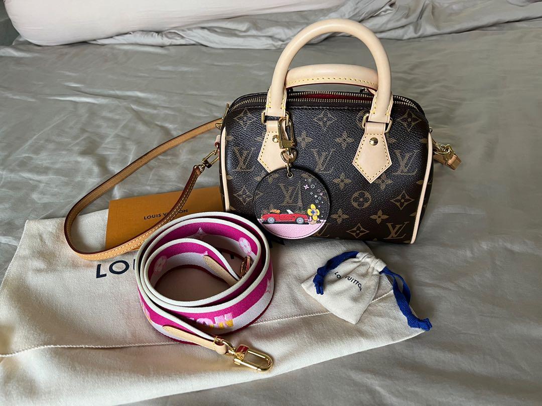 LV Louis Vuitton Speedy 20, Women's Fashion, Bags & Wallets, Cross