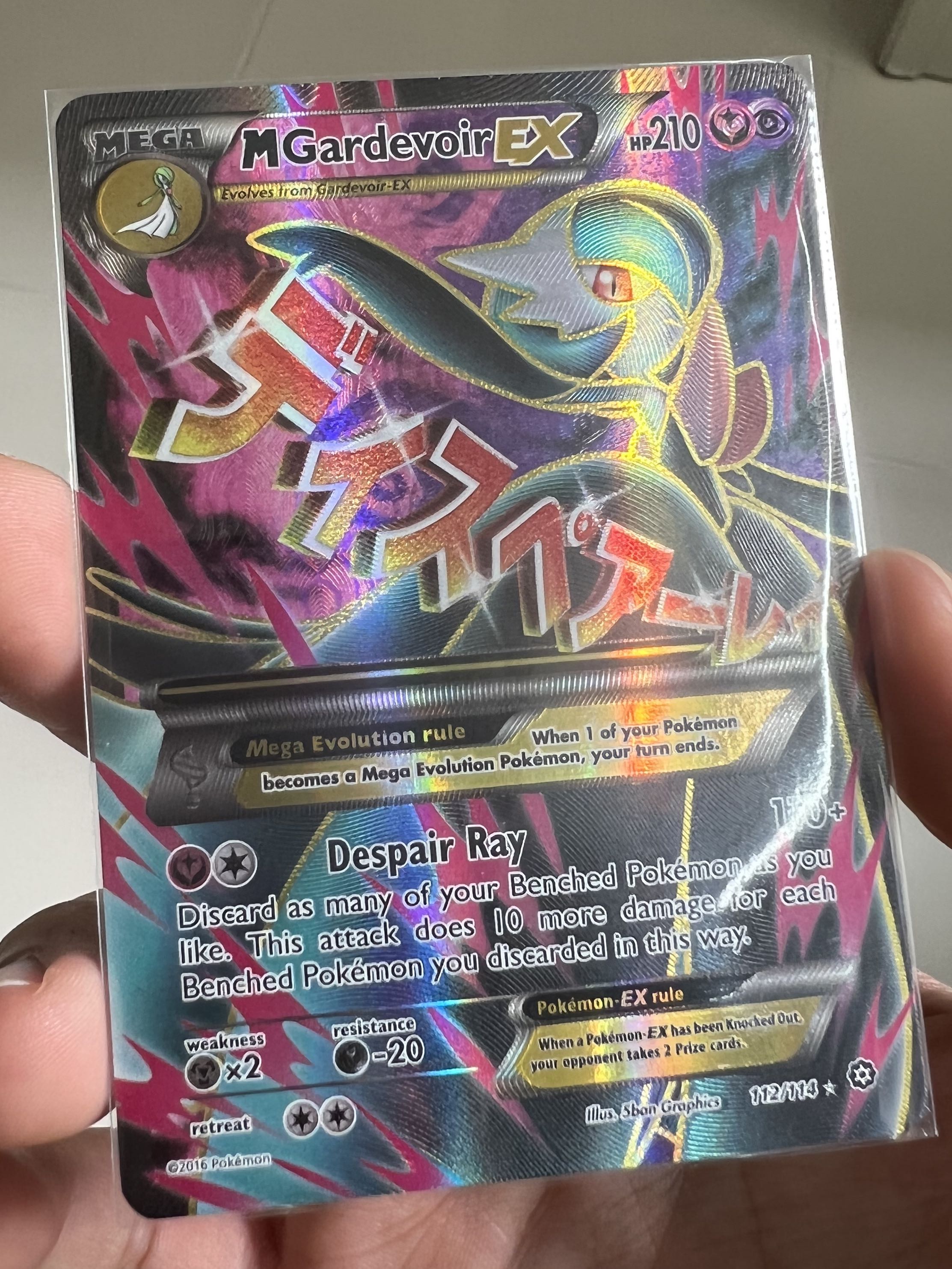 Mega-Gardevoir-EX - 112/114 - Full Art Ultra Rare - Pokemon Singles » XY -  Steam Siege - Full Grip Games