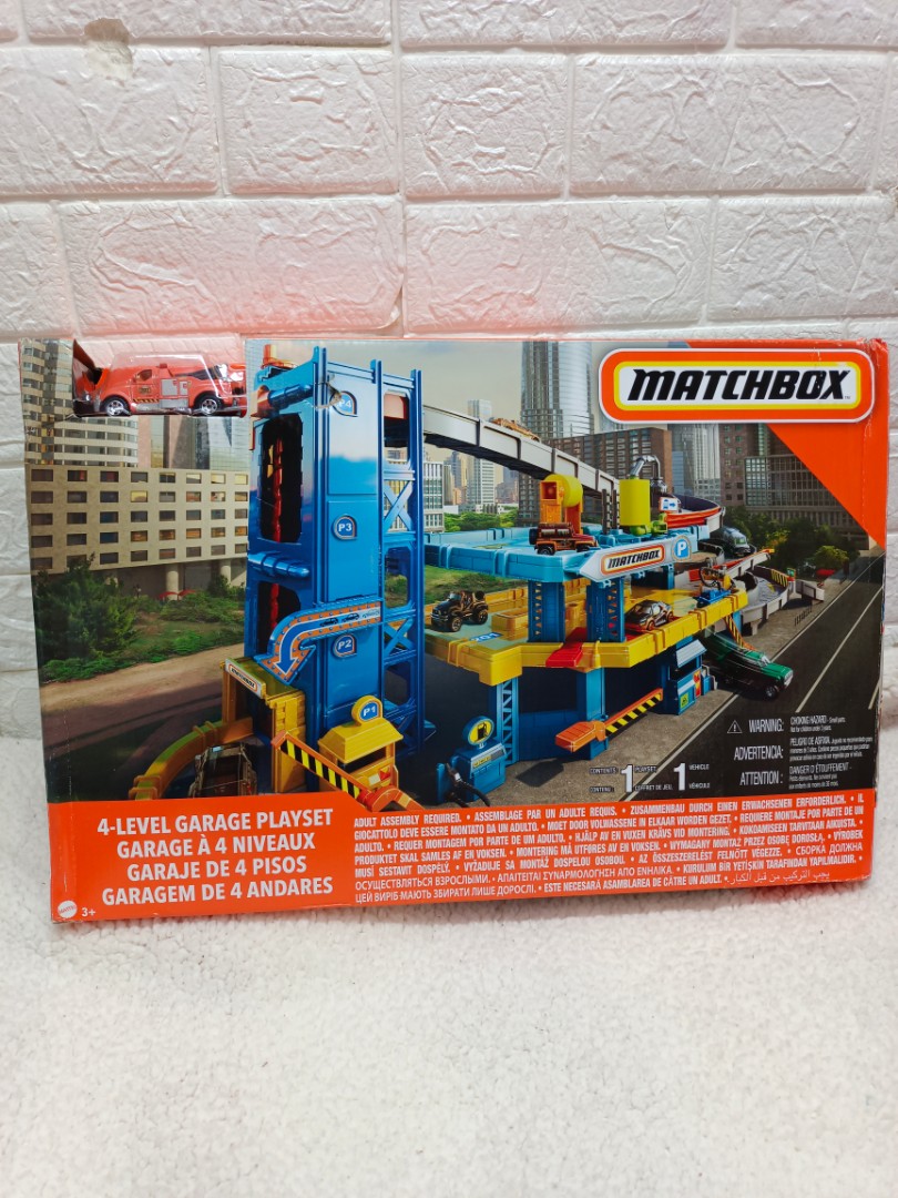 Matchbox 4level garage, Hobbies & Toys, Toys & Games on Carousell