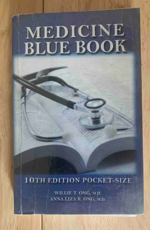 Medicine Blue Book Hobbies Toys Books Magazines Textbooks On 