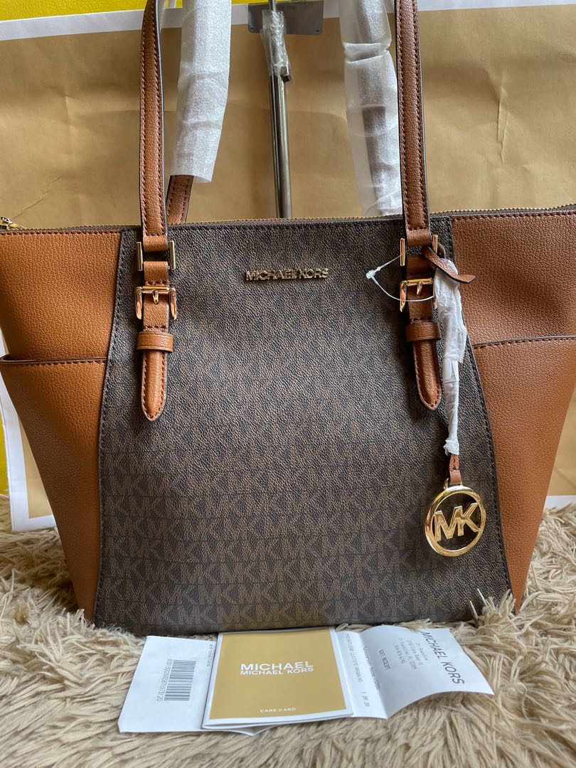 Mk charlotte sales tote bag