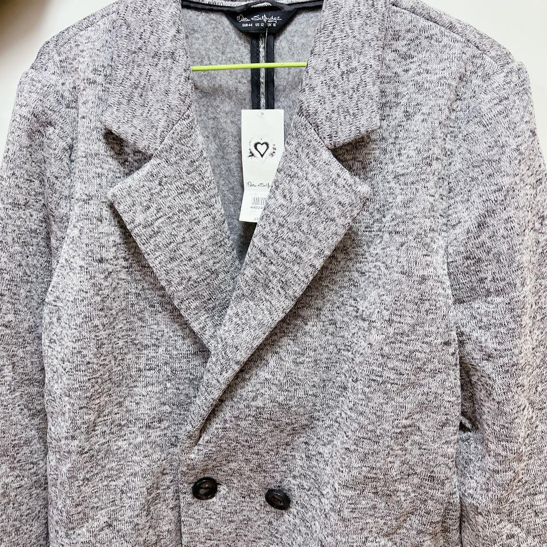 Miss selfridge deals grey coat