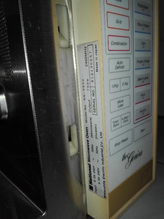 National dimension 4 the genius microwave/convection oven, TV & Home