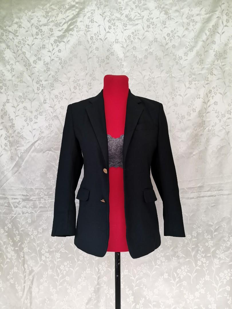 NAUTICA BLACK COAT OR BLAZER (Category: Coats, Jackets and Outerwear) located in Taguig. Submitted by mimay__ (Listing ID 1141360679, Image 3). Description: s-medium preloved or ukay gandaaaa please manage your expectations expectations.