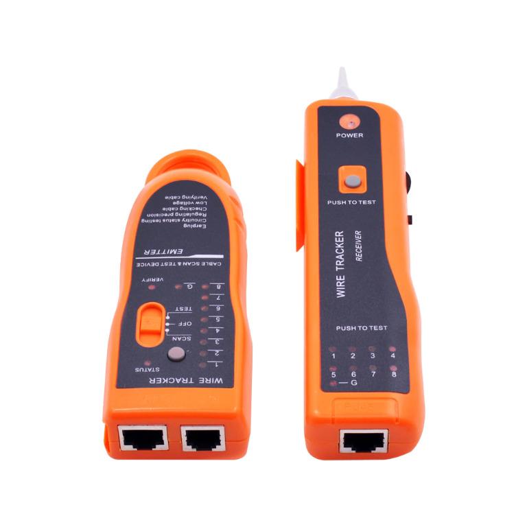 Network Cable Tester for Telephone Cable Wires Tracker Lan Tester Tool ...