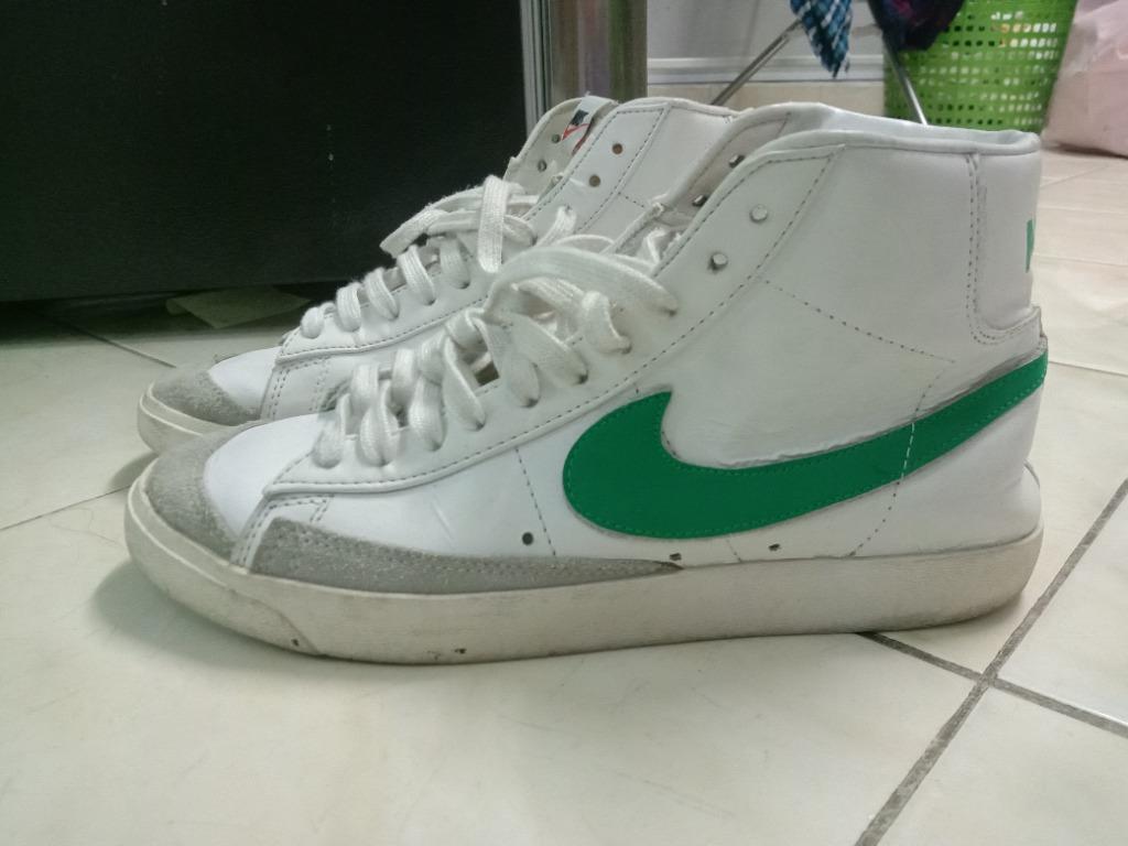 lucid green nike blazer 