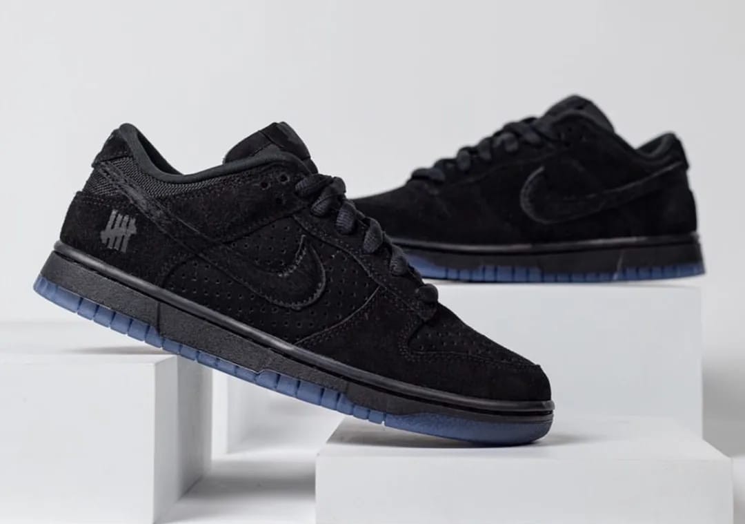 nike dunk low full black