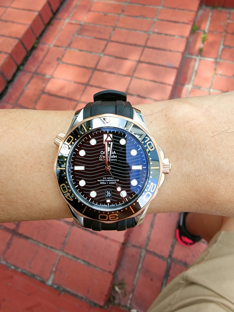 Omega seamaster steel gold, Luxury 
