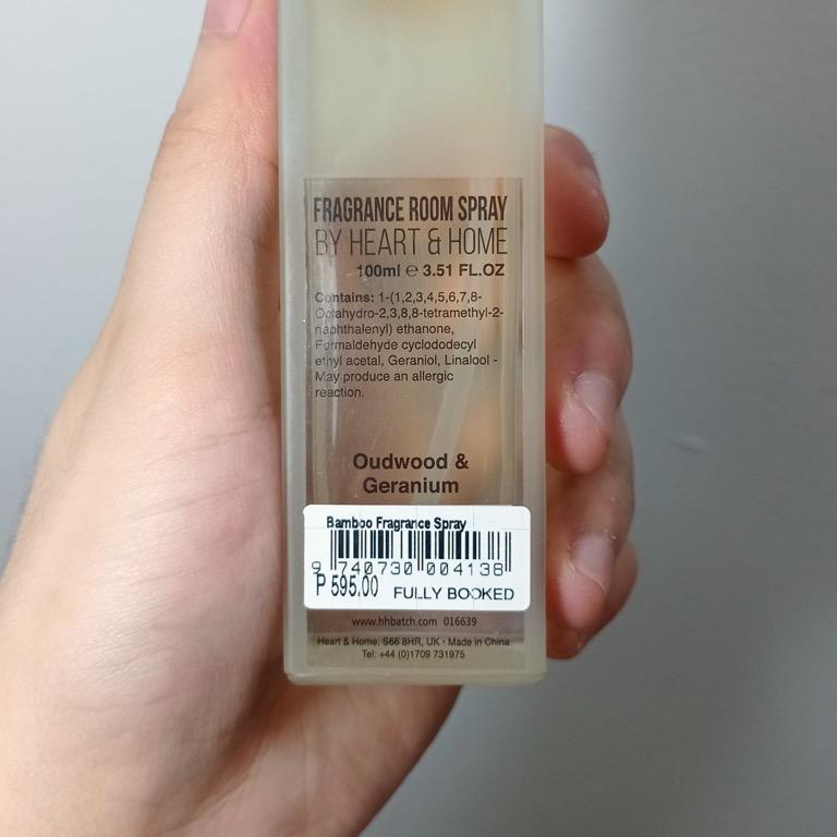 Bamboo oud wood and discount geranium