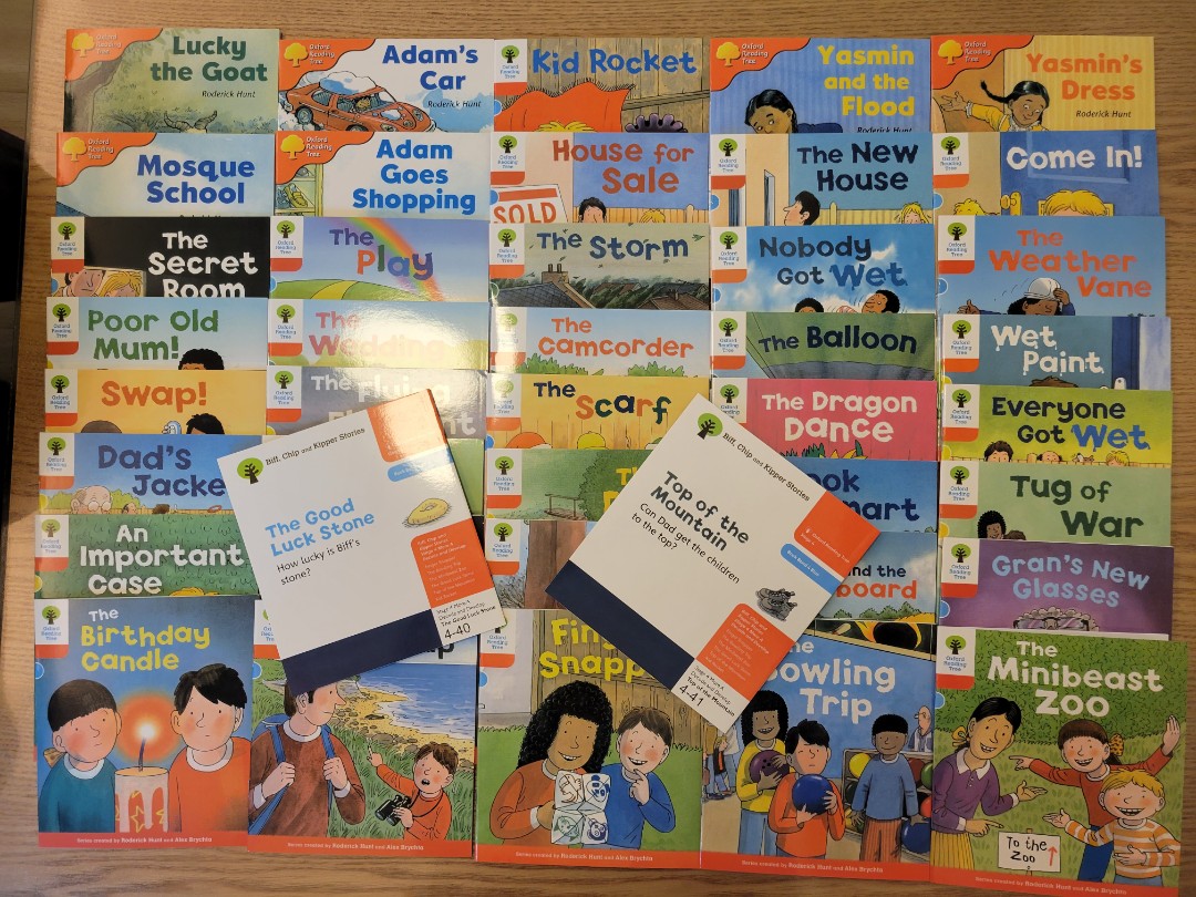 Oxford Reading Tree 牛津樹學校版(點讀版) Stage 4 (全42本), 興趣及 