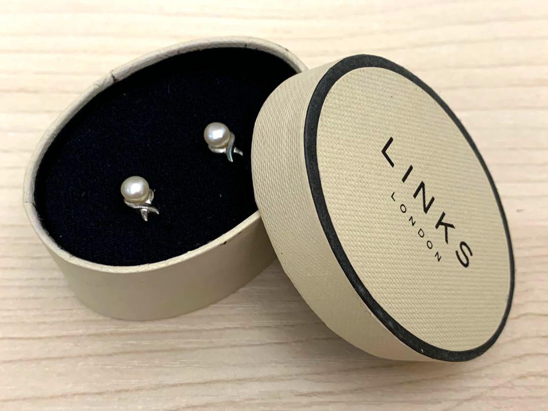 Links of sales london pearl earrings