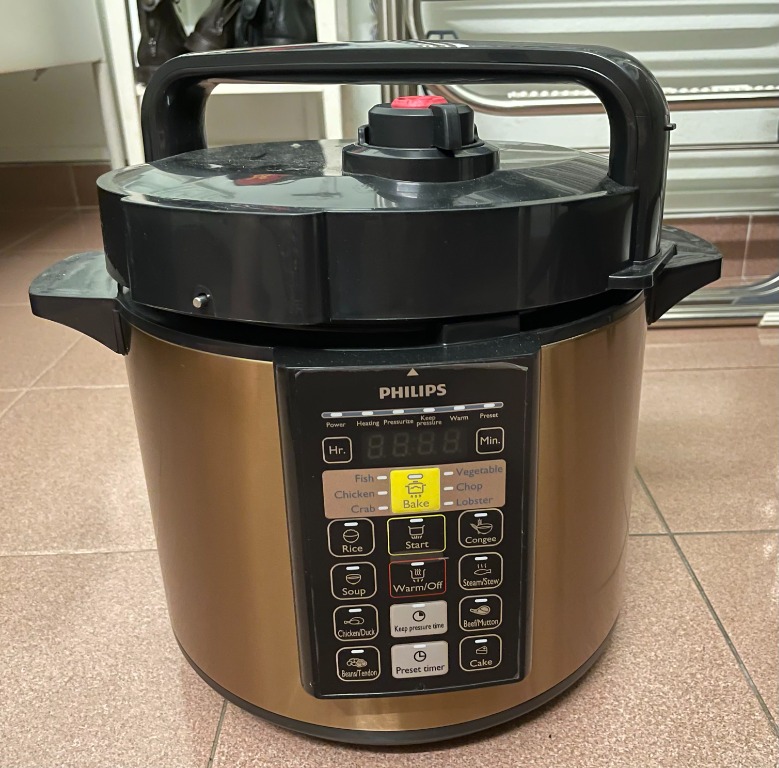 Philips HD2139 pressure cooker, TV & Home Appliances, Kitchen
