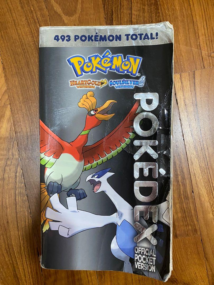 Pokémon Heartgold Version, SoulSilver Version: Pokedex Official Pocket  Version