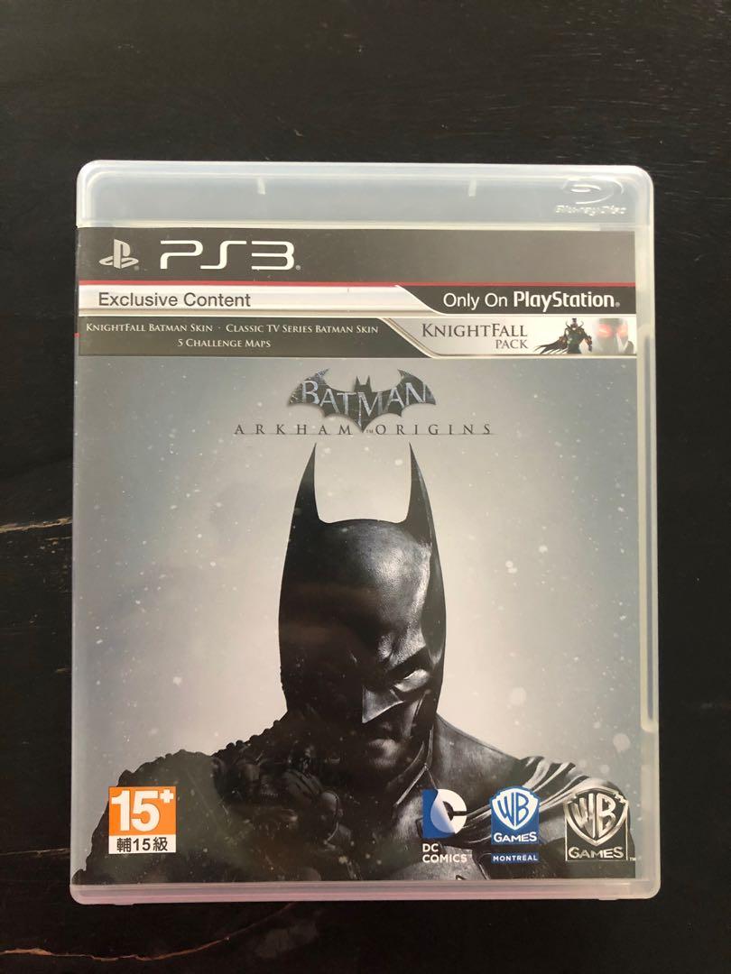 PS3 Disc Batman Arkham Origins, Video Gaming, Video Games, PlayStation on  Carousell
