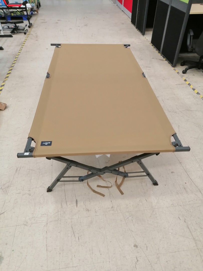 Quest Folding Bed Camp Cot, Sports Equipment, Hiking & Camping on Carousell
