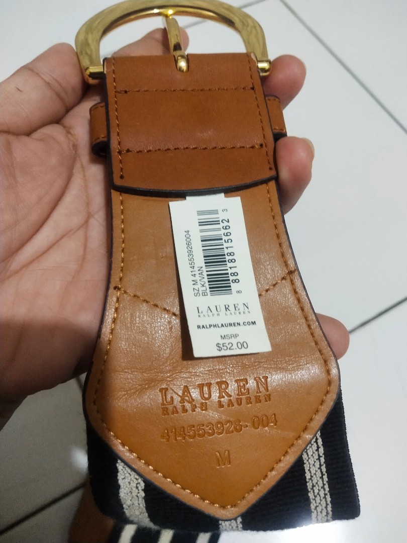 RLL ( RALPH LAUREN ) BELT/ SABUK / ikat 