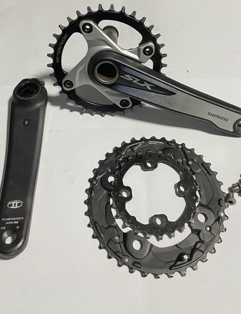 Slx 1x crankset clearance